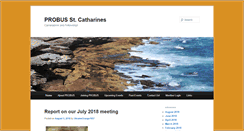 Desktop Screenshot of probusstcatharines.com